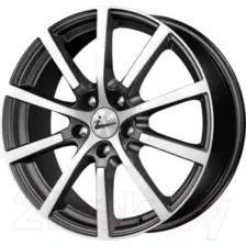 Литой диск iFree Big Byz 17x7" 5x114.3мм DIA 66.6мм ET 37мм Блэк джек