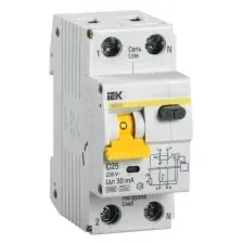 Дифавтомат IEK KARAT АВДТ-32 1P+N C25А 30мА