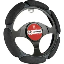 Оплетка на руль Autoprofi SP-5026 BK (M) (черный)