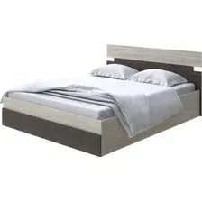Кровать PROxSON Milton с ПМ 120x190 (ясень шимо светлый/дуб кантербери)