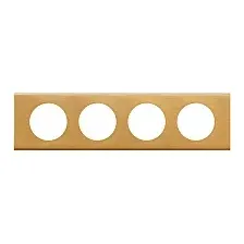 Рамка Legrand Celiane 69134 (золото)