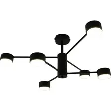 Люстра средней высоты Estares Gusta 6xGX53 R-780x300-BLACK-IP20
