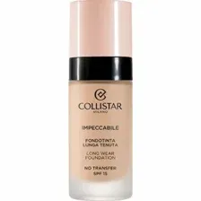 Тональный крем Collistar Impeccabile, Long Wear Foundation SPF 15 Water Resistanтон 3N, тон 2r beige rosato, 30 мл