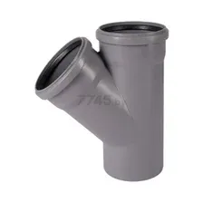 Тройник для внутренней канализации 110/110x45 OSTENDORF HTEA (115200)