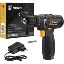 Дрель-шуруповерт Deko GCD12DU, 063-4039