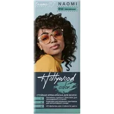 Краска для волос Hollywood color тон Naomi №4.0 темно-коричневый