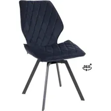 Стул МамаДома Rafael M-R 360, d24 black lux\черный