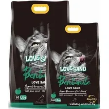 Наполнитель для туалета Love Sand LS-012 10 л (яблоко)