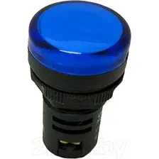 Лампа сигнальная Chint ND16-22DS/2 AC/DC 24В (R) 592937 (синий)