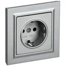 Розетка IEK Brite BR-R14-16-K47-F