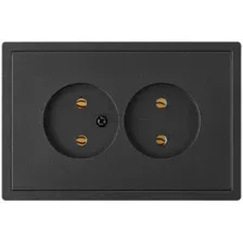 Розетка Bylectrica РС16-0641 (графит)