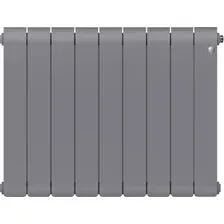 Биметаллический радиатор Royal Thermo Infinity 500 Silver Satin (9 секций)