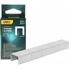 Скобы Deli EDL238014-1 (1000шт)