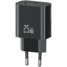Сетевое зарядное Usams CC315 T65 25W (черный)