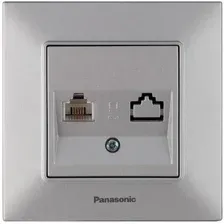 Розетка компьютерная Panasonic Arkedia Slim WNTC04042SL-BY
