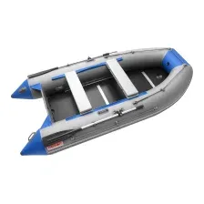 Надувная лодка Roger Boat Hunter Keel 3000 (малокилевая, серый/синий)