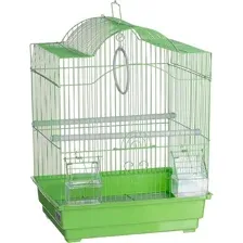 Клетка для птиц Dayang 30x23x39 см, арт: А113, зеленый