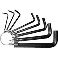 Ключи шестигранные на кольце, 8 шт. ( 2-10 мм ) 64164 FIT TOOLS