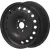 Штампованный диск ТЗСК Coolray 17x7" 5x114.3мм DIA 54.1мм ET 45мм Black