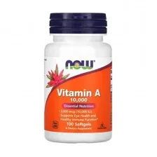 Витамин А NOW Vitamin А 10000iu 100 sgels