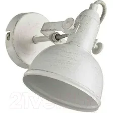 Бра Aitin-Pro НББ A677/1W (белый/золотая патина)