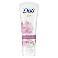 DOVE/Дав Крем для рук Экстракт лотоса и рисовое молочко 75мл