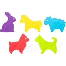 Коврик для ванны Roxy kids Animals, RBM-010-CG, 5 шт