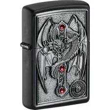 Зажигалка Zippo Winged Dragon Cross 49755