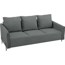 Диван Mio Tesoro Aspen НПБ (Velutto 32 темно-серый)