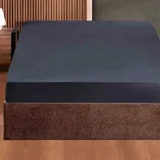 Простыня DO&CO Soft на резинке 160x200x30 12122 (синий)