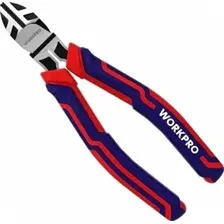Кусачки боковые (бокорезы) Workpro 180мм WP231104