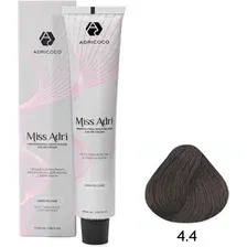 Крем-краска Adricoco Miss Adri 4.4 (100мл, коричневый медный)