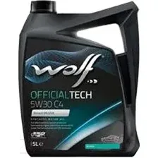 Моторное масло WOLF OfficialTech 5W30 C4 / 65608/5 (5л)