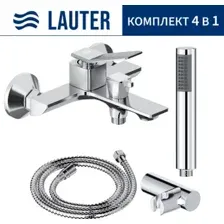 Смеситель Lauter Allure 21CK6618C + 21СКFG80101C + 21S10048 + 21CKFS90120