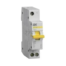Выключатель-разъединитель IEK ВРТ-63 1P 16А трехпозиционный (MPR10-1-016)