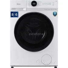 Стирально-сушильная машина Midea Lunar MF200D80WBS/S-RU