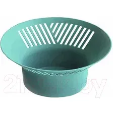 Ваза для фруктов MonAmi 6573 (бирюзово-зеленый)