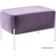 Банкетка Hype Mebel Баг (белый/фиолетовый)