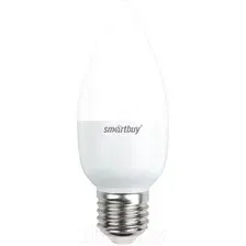 Светодиодная лампочка SmartBuy С37 E27 5 Вт 3000 К [SBL-C37-05-30K-E27]
