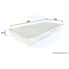 Салонный фильтр Comline EKF113