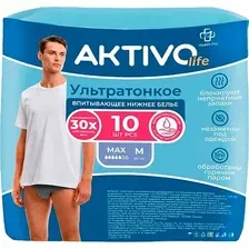 Трусы впитывающие для взрослых AKTIVOLIFE Men M (10шт)