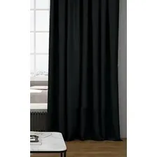 Комплект штор КронасМАрт Блэкаут 200x250 (2шт, черный)