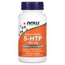 5-гидрокситриптофан "5-HTP 200mg, Now Foods" 60 капсул