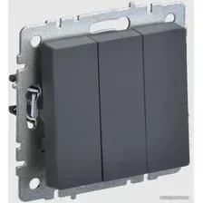 Выключатель IEK Brite ВС10-3-0-БрГ