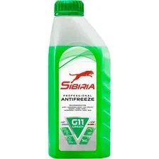 Антифриз Sibiria G-11 -40 зеленый 1кг