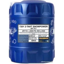 Моторное масло Mannol 2-Takt Snowpower 20л