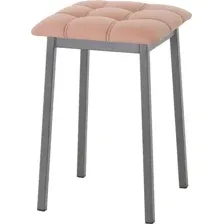 Табурет AMC Comfort 7К4.7 (кожзам, коралл/графит)