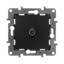 Розетка телевизионная Legrand Etika 672665 (антрацит)