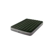 Матрас надувной Intex Downy Airbed, встроенный ножной насос, 64763