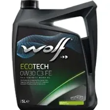 Моторное масло Wolf EcoTech 0W30 C3 FE 5л